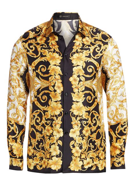 versace man hemd|versace sale for men.